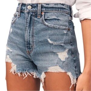 Abercrombie & Fitch high-rise mom short - 10